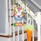 Easter Decoration Wood Door Wall Signs, Wooden Wreaths Front Door Sign Bunny Rabbit Sign Egg Carrot Ornaments Hanging Crafts for Spring Home Farmhouse Party Porch Wall Decor
